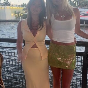 Kookai Light Orange Matching Set